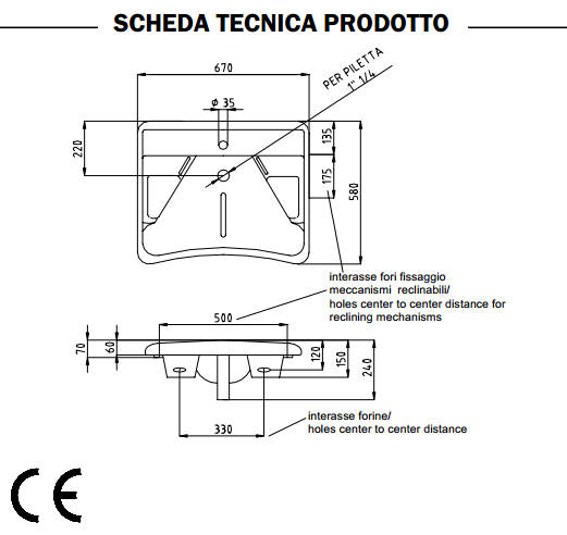 disegno tecnico 400-EA